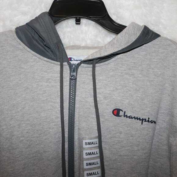 Champion men's jacket with hood and new with tags size large - Picture 2 of 6